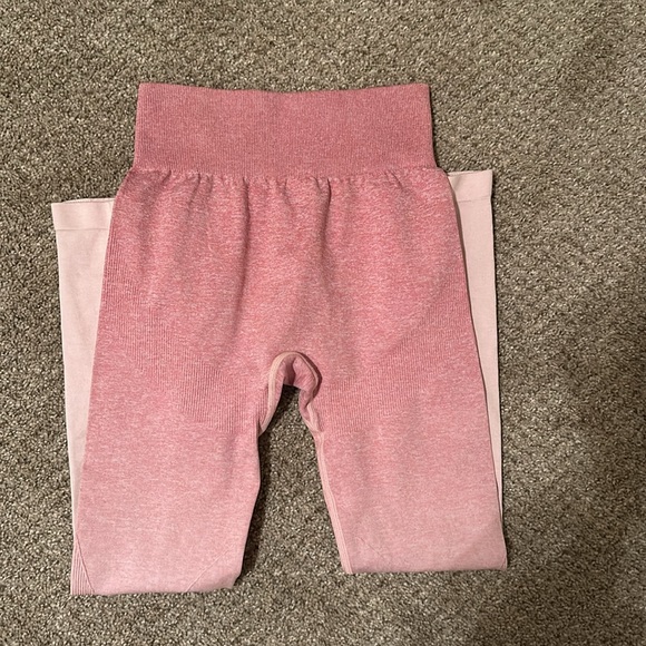 AYBL Pink Ombré Seamless Leggings - Picture 6 of 6
